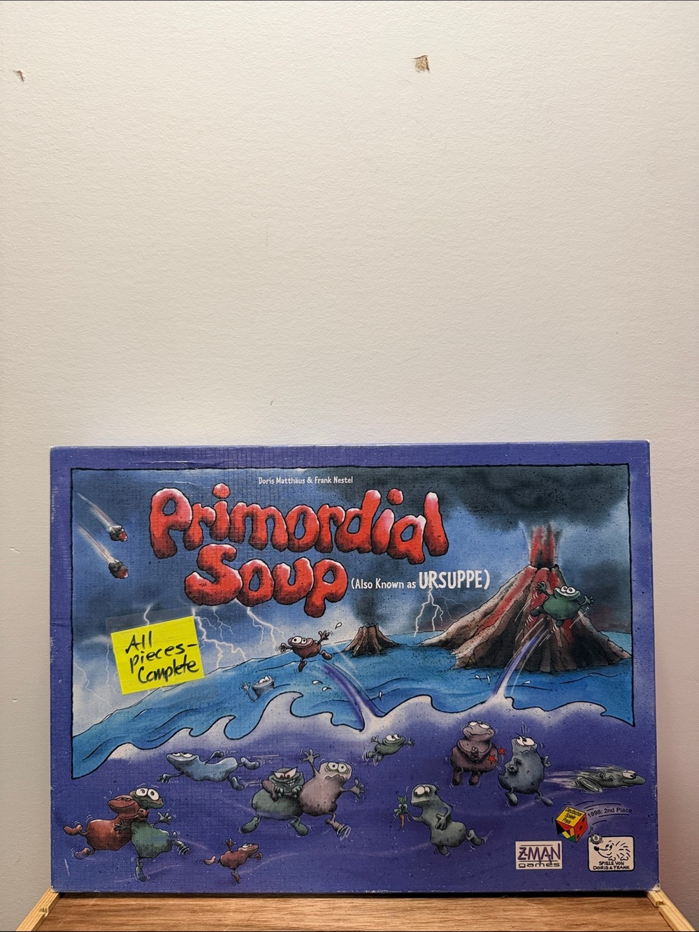 Vintage 2004 Primordial Soup Ursuppe-Zman Strategy Board Game